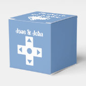 Multiplayer-modus in Periwinkle Favor Box Bedankdoosjes (Voorkant Zijde)