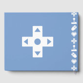 Multiplayer-modus in Periwinkle Guest Book Gastenboek (Achterkant)