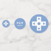 Multiplayer-modus in Periwinkle Table Confetti (Achterkanten)