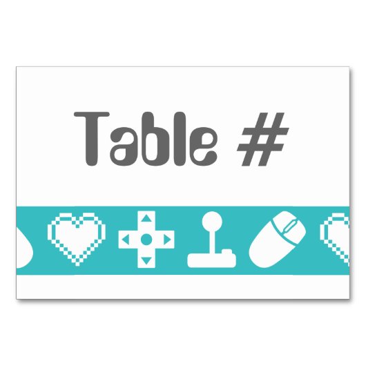 Multiplayer-modus in Turquoise Table Kaart (Voorkant)