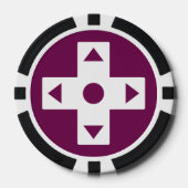 Multiplayer-modus in wijn poker chips (Voorkant)