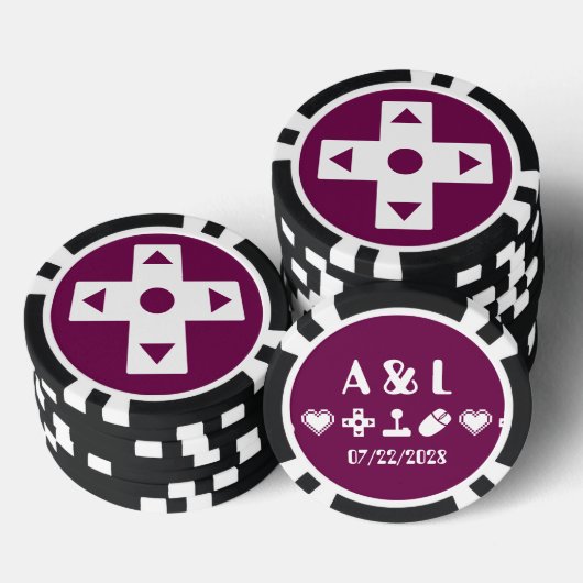 Multiplayer-modus in wijn poker chips (Opstapeling)