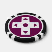 Multiplayer-modus in wijn poker chips (Enkel)