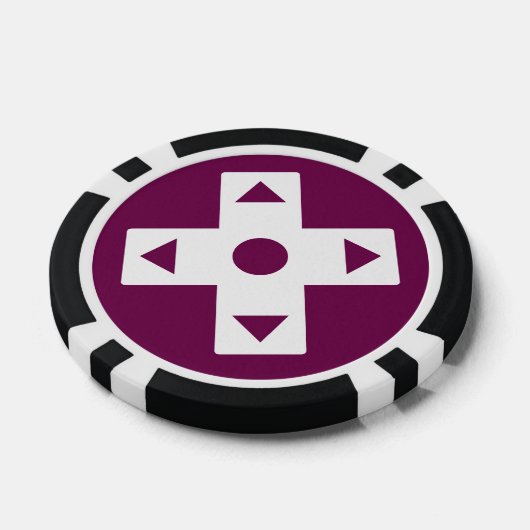 Multiplayer-modus in wijn poker chips (Enkel)