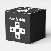 Multiplayer Modus in Zwarte Favor Box Bedankdoosjes (Voorkant Zijde)