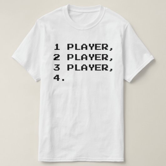 MULTIPLAYER T-SHIRT (Design voorkant)