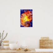 Multiple Awards Winner Hand Painted Artwork Poster (Keuken)