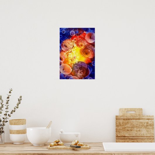 Multiple Awards Winner Hand Painted Artwork Poster (Keuken)