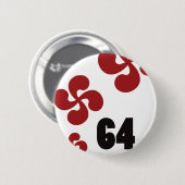 Multiple Crox64.ai Ronde Button 5,7 Cm (Voorkant /achterkant)