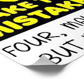 Multiple Miaandeel Funny Poster (Hoek)