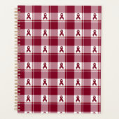 Multiple Myeloma Cancer Awareness Plaid Planner (Voorkant)