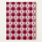 Multiple Myeloma Cancer Awareness Plaid Planner (Achterkant)