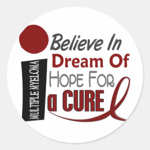 Multiple Myeloma GELEVE DREAM HOPE Ronde Sticker