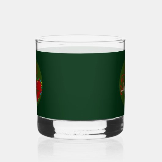 Multiple Options Christmas Logo Whisky Glas (Rechts)