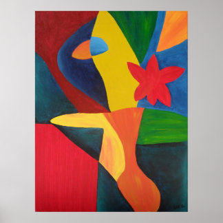 "Multiple Personalities" door SHEIL Poster Print