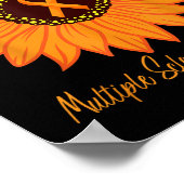Multiple Sclerose Awareness Lint Bloem MS Butt Poster (Hoek)