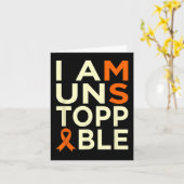 Multiple Sclerose Awareness Ondersteuning Grafisch Kaart (Gele Bloem)