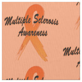 Multiple Sclerose Awareness Ribbon of Hope Stof (Close Up)