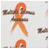 Multiple Sclerose Awareness Ribbon of Hope Stof (Close Up)