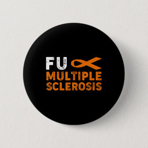 Multiple Sclerose Awareness Support Survivor Ronde Button 5,7 Cm