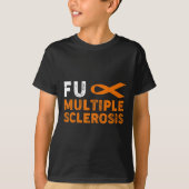 Multiple Sclerose Awareness Support Survivor T-shirt (Voorkant)