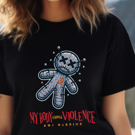 Multiple Sclerose Awareness top, MS krijger t-shir Tri-Blend Shirt