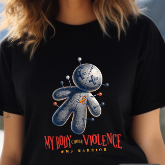 Multiple Sclerose Awareness top, MS krijger t-shir Tri-Blend Shirt