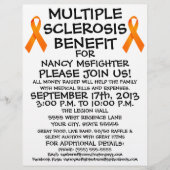 Multiple Sclerose Benefit Flyer (Voorkant)