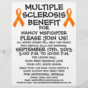 Multiple Sclerose Benefit Flyer