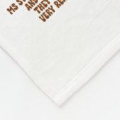Multiple Sclerose bewustzijn irriteert me Ms Fleece Deken (Hoek)