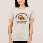Multiple sclerose bewustzijn, MS krijger Tri-Blend Shirt (Voorkant)