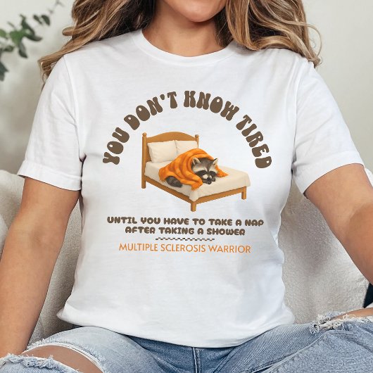 Multiple sclerose bewustzijn, MS krijger Tri-Blend Shirt