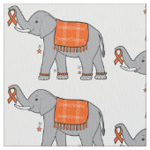 Multiple sclerose Elephant of Awareness and Hope Stof (Close Up)