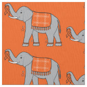 Multiple sclerose Elephant of Awareness and Hope Stof (Close Up)