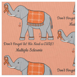 Multiple sclerose Elephant of Awareness and Hope Stof