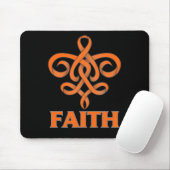 Multiple Sclerose Faith Fleur de Lis Ribbon Muismat (Met muis)