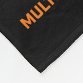 Multiple sclerose Kleding Vrouwen Mannen MS Awaren Fleece Deken (Hoek)