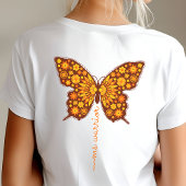 Multiple Sclerose krijger shirt, oranje lint Tri-Blend Shirt