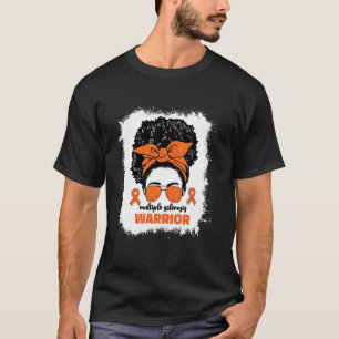Multiple Sclerose Krijger Voor Afro Zwarte Vrouwen T-shirt