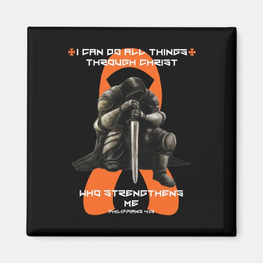 Multiple Sclerose Mannen Gifts Man MS Awareness Magneet (Voorkant)