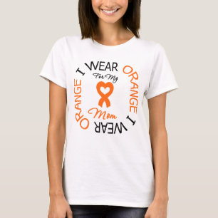 Multiple Sclerose Oranje Ribbon mama T-shirt