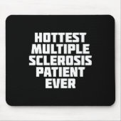 multiple sclerose patiënt ooit leuk muismat (Voorkant)