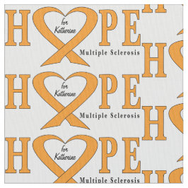 Multiple Sclerose Ribbon Name Stof