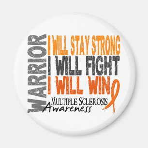 Multiple Sclerose Warrior Magneet