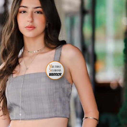 Multiple Sclerose Warrior Ronde Button 5,7 Cm