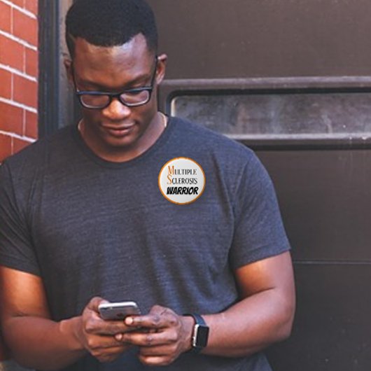 Multiple Sclerose Warrior Ronde Button 5,7 Cm