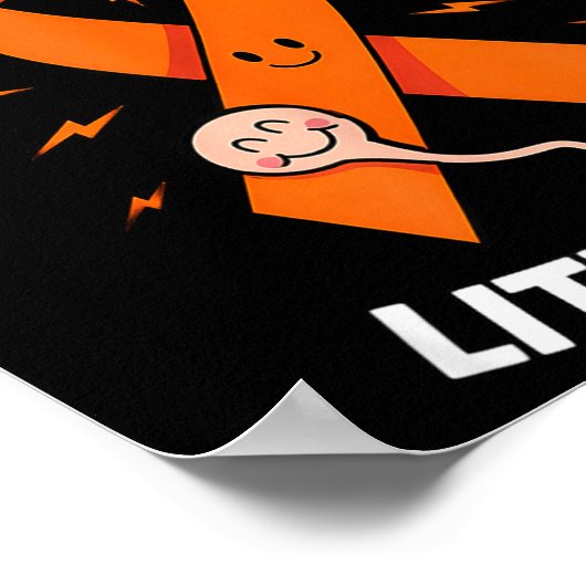 Multiple Sclerosis Awareness 2025 -orange Ribbon_  Poster (Hoek)