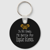 Multiple Sclerosis Awareness Butterfly Ondersteuni Sleutelhanger (Voorkant)
