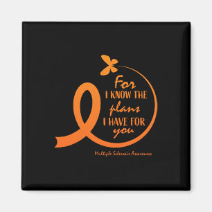 Multiple Sclerosis Awareness Gift Christelijke Bij Magneet