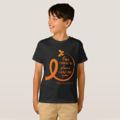 Multiple Sclerosis Awareness Gift Christelijke Bij T-shirt (Voorkant volledig)